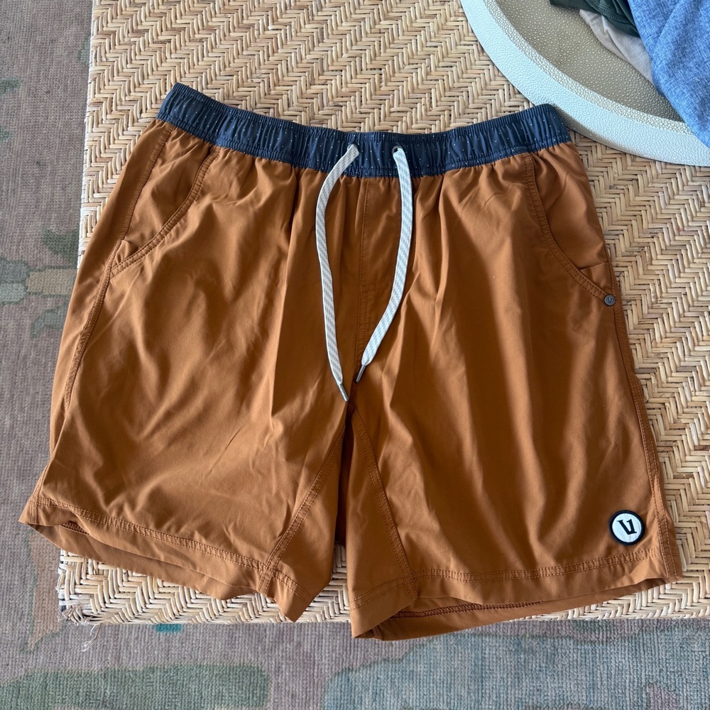 Men's Athletic Shorts in Brown by Vuori